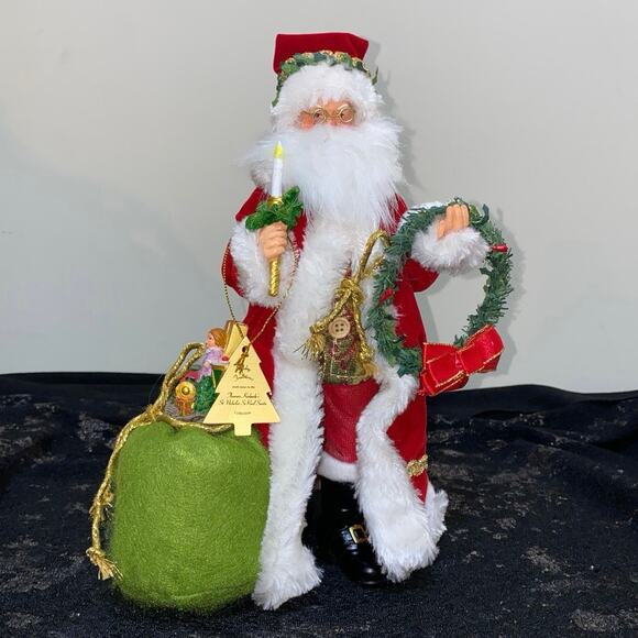 Thomas Kinkade St. Nicholas So Real Santa Figurine "Holiday Traditions" Bradford - Picture 1 of 10